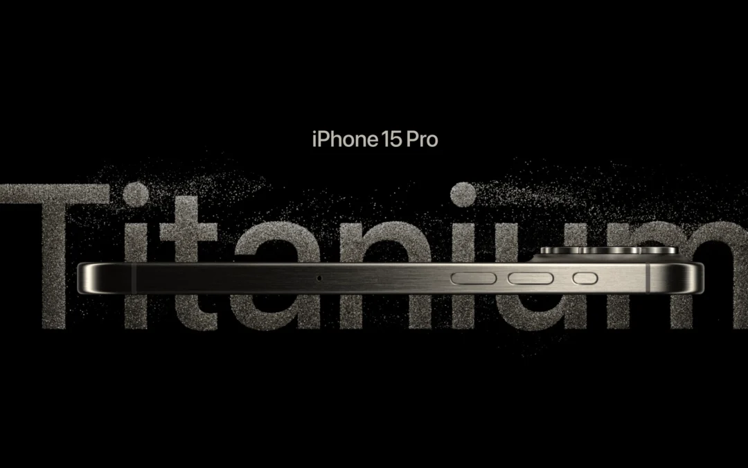 Apple iPhone 15 Pro in titanio